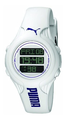 Puma Punch Digital Chrono Color Blanco Dial Reloj