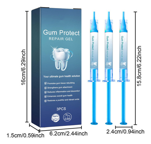 / Un Gel Reparador De Dientes Repara Las Encías Hinchadas Y