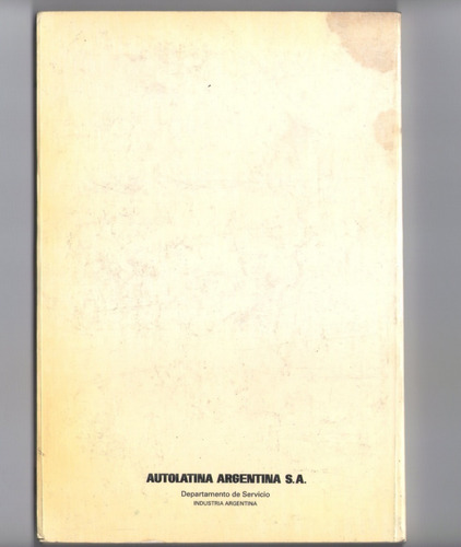 Manual Del Usuario Ford Orion (Usado)