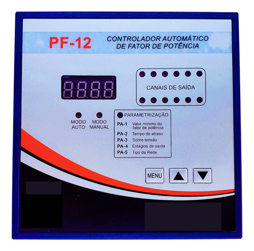 Controlador De Fator De Potência 12 Estágios Trifásico