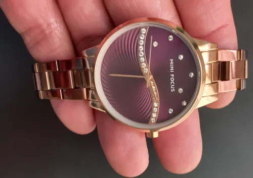 Reloj Mini Focus De Mujer Tono Purpura El Color Del Romance 655