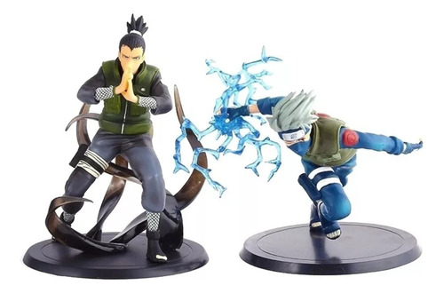Naruto Shippuden Kakashi & Shikamaru Figuras En Bolsa