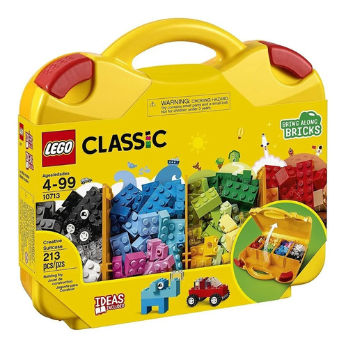 Lego Classic Maleta Da Criatividade 10713 - 213 Peças 