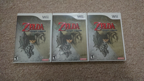 Imagen 1 de 2 de Zelda Twilight Princess Wii, Excelente Estado