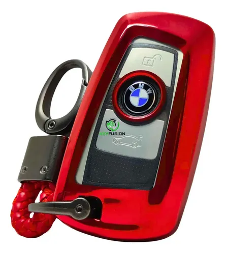 Funda De Cuero Para Llave De BMW - Compatible Con Series 2,3,5,7,X3,X5,X7, Etc., Protección Completa, Hecha A Mano