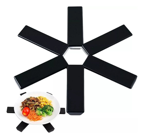 Posa Platos Ollas Plegable Protector Resistente Al Calor