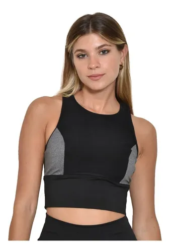 Top Deportivo Mujer Combinado Corpiño Deportivo Dama Ailyke