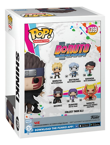 Funko Pop Animation: Boruto - Shinki