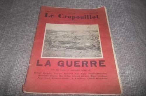 Revista Antiga De 1928 Francesa- Le Crapoouillot