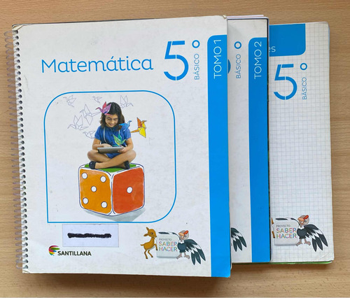 Libro Santillana Saber Hacer Matemáticas 5°