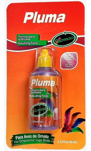 Tonico Estimulante Para Muda De Plumaje 65 Ml