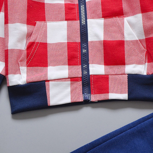 Conjunto Para Bebés Y Niños Tres Piezas Rojo 6-12 Meses
