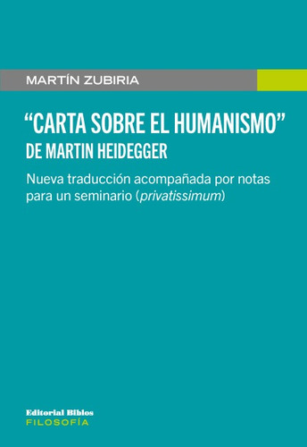 Carta Sobre El Humanismo