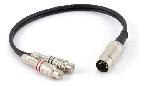 1 Ft 5 Pin Din 2 Rca Dama Cable Audio Para Bang Olufsen