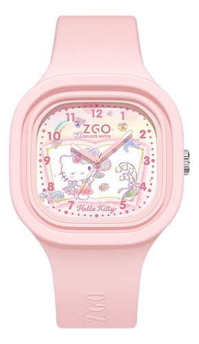 Reloj Sanrio Original De Silicona Impermeable Para Niñas