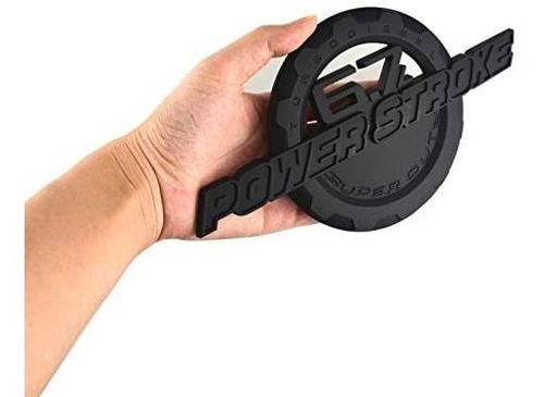 Emblema Logo Paquete De 2 Personalizados 6.7l F250 F350 Pow