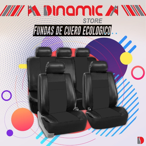 Funda Cubre Asientos Auto Cuerina P/ Prisma Onix Joy Ltz