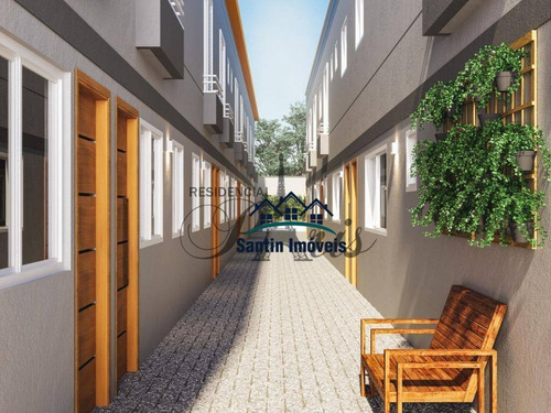 Imagem 8 de 8 de Sobrado Em Condomínio Com 2 Dormitórios( 02 Suítes ) 02 Vagas De Garagem À Venda, 75 M² Por R$ 389.000 - Vila Valparaíso - Santo André/sp - So0377