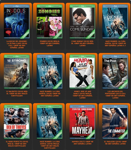 Películas Estrenos 2018 En Digital 1080 Hd Mkv