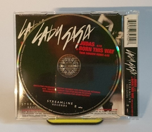 Lady Gaga Judas Alemán Cd Single 2 Tracks Edición Limitada (Usado)