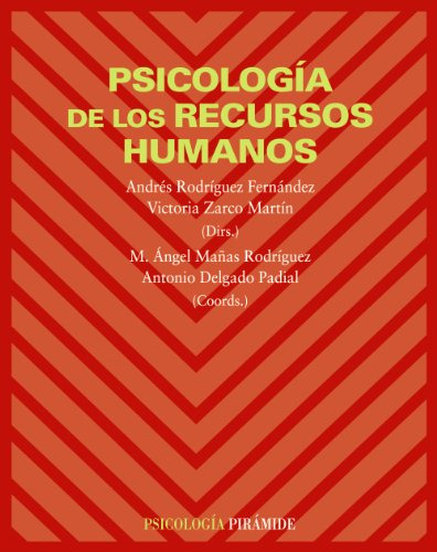 Libro Psicologia De Los Recursos Humanos De Andrés Rodríguez