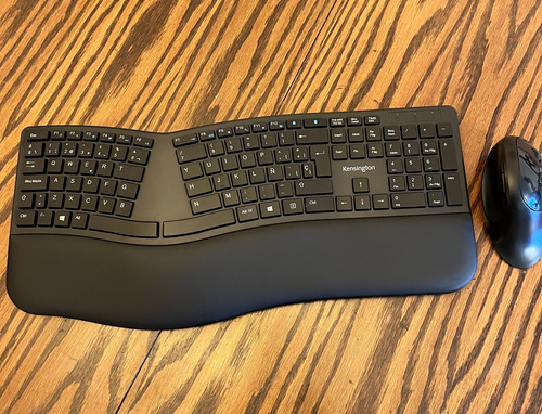 Teclado Y Mouse Kensigton Ergonometrico Inalambrico 