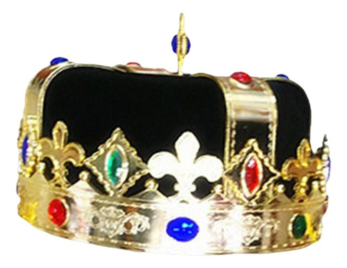 Precioso Sombrero Royal King Crown Con Temática De King Crow