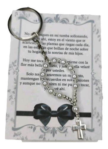 Recuerdo Novenario-aniversario Luctuoso Personalizado 10 Pz