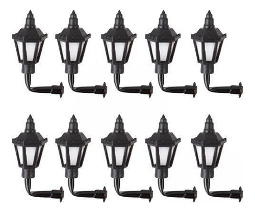 4 X 10 Piezas De Candelabros De Pared Led Compatible Con