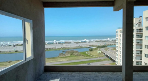 Departamento 2 Ambientes Divisible Con Balcon Y  Vista Plena Al Mar En Punta Mogotes (cochera Opcional)