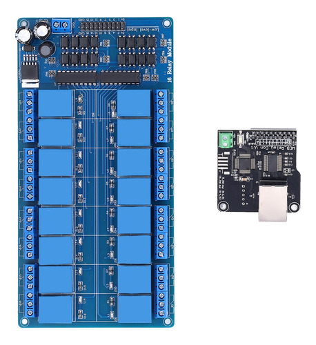 Placa Controladora De Retransmisión Ethernet, Servidor Web D