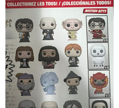 Funko Bitty Pop Harry Potter. Mystery Figure.snape #05. Leer