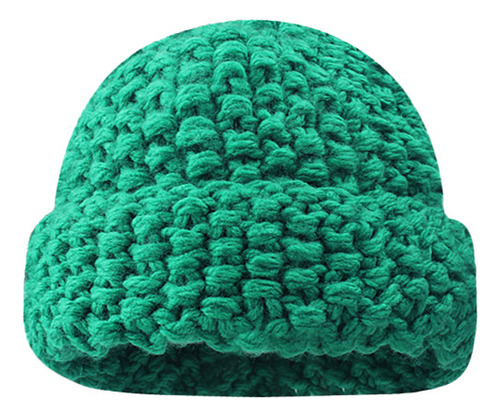 Gorro De Invierno Cálido Con Gorro De Punto Para Mujer