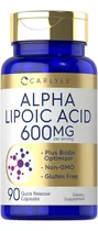 Comprar Ácido Alfa Lipoico 600mg 90 Cápsulas