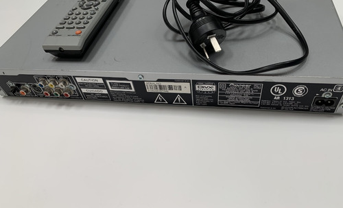 Reproductor Dvd Pioneer Dv-383 C/ Control (para Revisar)