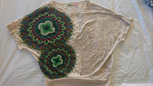 Polera Desigual Talla S Impecable.