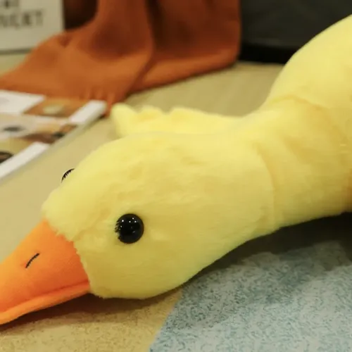 Peluche De Ganso De 90 Cm – Animal De Peluche Suave, Almohada Esponjosa, Regalo Para Niños Y Adultos, Apto Desde 6 Meses