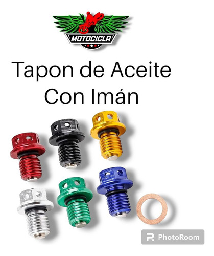 Tapón De Aceite Con Imán Moto  