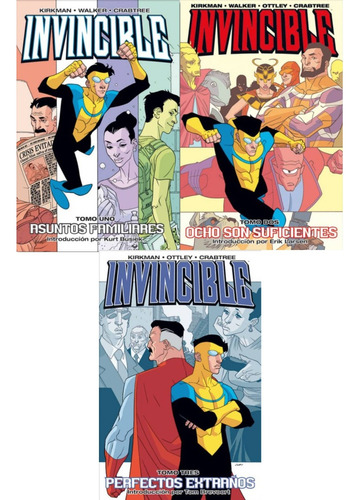 Cómic Invencible Vol 1,2,3 Español Nuevo Kamite Invincible