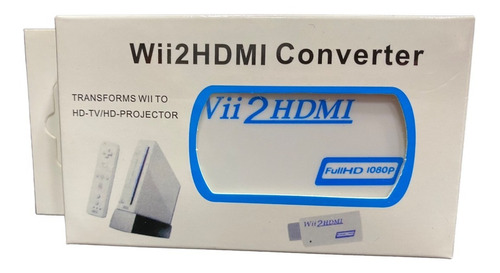 Wii2hdmi Convertidor Hdmi Para Wii