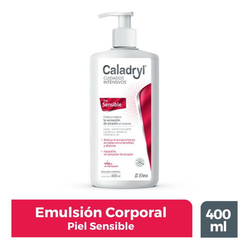  Emulsion Corporal Caladryl Piel Sensible X 400ml