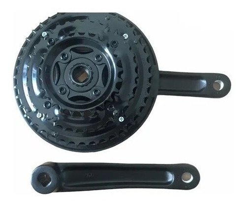 Plato Triple Bicicleta Fire Bird 24-34-42 - 170mm Palancas