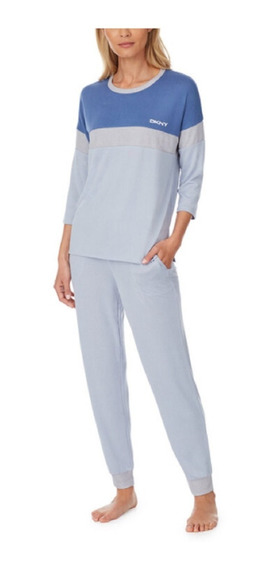 negro s DKNY pijama señora pijama-Juegos de noche pijama ropa talla 36 nuevo *