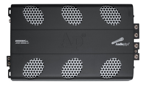 Amplificador Audiopipe 8000 Watts Clase D Mosfet De Rango