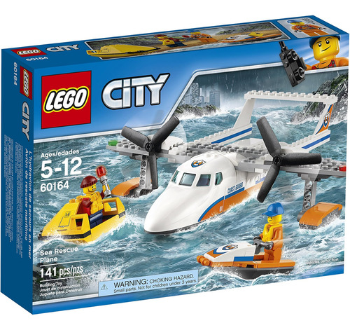 Set De Construcción Lego City Avión Guardia Costera 60164