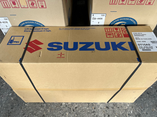 Motor Suzuki 15 Hp 2 T Cero Hs 2025 Factura Garantia
