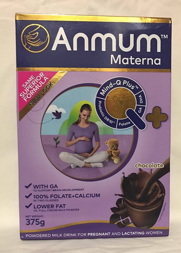 Bebida De Leche De Chocolate En Polvo Anmum Para Mujeres Emb