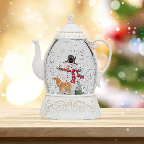Lámpara De Hervidor De Agua De Navidad, Decoración De Luz,
