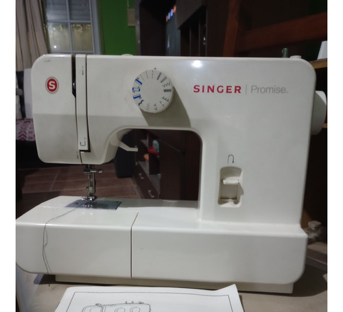 Máquina De Coser Singer Promise 1408 Portable Blanca 220v