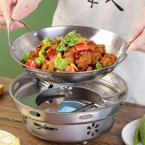 Wok Chinês, Wok De Aço Inoxidável, Wok De Desenho 8
